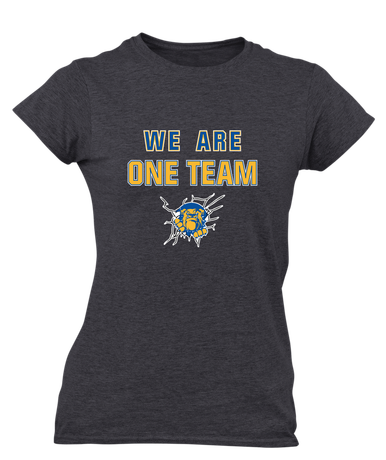 Kingman Bulldogs We Are One Team Women's Premium SS T-Shirt