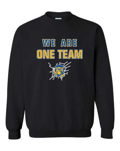 Kingman Bulldogs We Are One Team Men's Sweatshirt