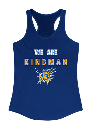 Kingman Bulldogs We Are Women's Tank Top