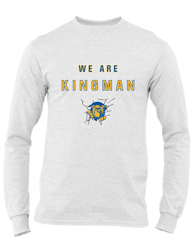 Kingman Bulldogs We Are Men's Premium LS T-Shirt