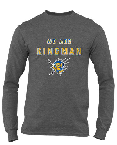Kingman Bulldogs We Are Men's LS T-Shirt