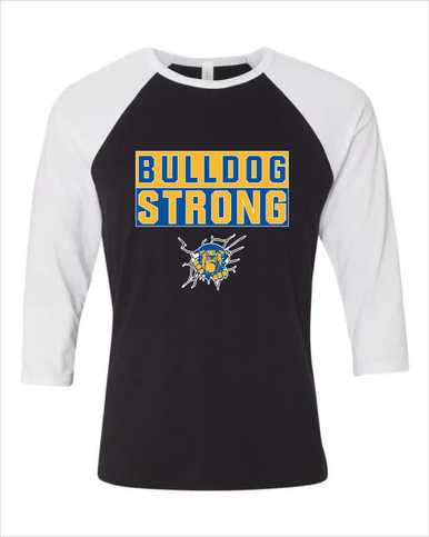 Kingman Bulldogs Strong #1 Women's Baseball T-Shirt