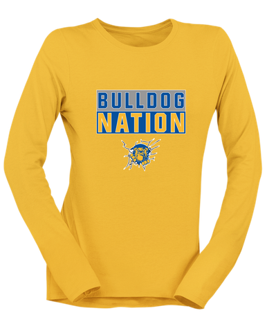 Kingman Bulldogs Nation #1 Women's LS T-Shirt