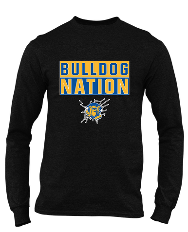 Kingman Bulldogs Nation #1 Men's Premium LS T-Shirt
