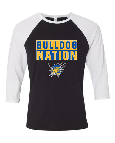 Kingman Bulldogs Nation #1 Men's Baseball T-Shirt