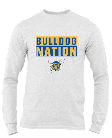 Kingman Bulldogs Nation #1 Men's LS T-Shirt