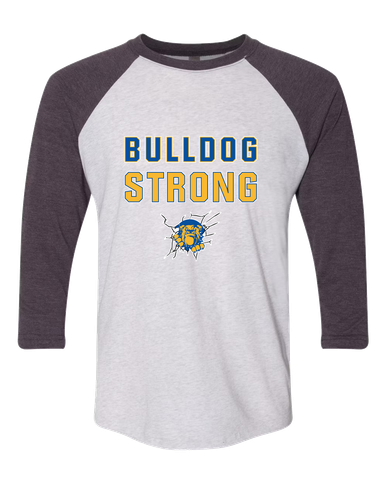 Kingman Bulldogs Strong #2 Men's Baseball T-Shirt
