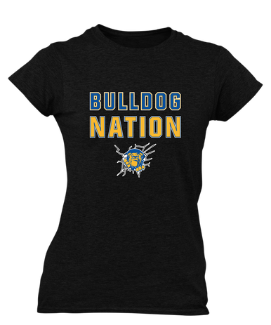 Kingman Bulldogs Nation #2 Women's Premium SS T-Shirt
