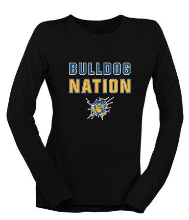 Kingman Bulldogs Nation #2 Women's LS T-Shirt