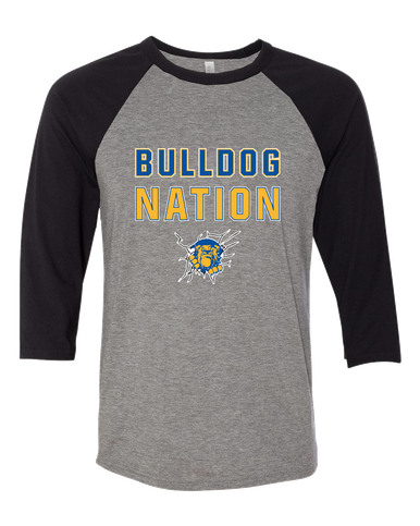 Kingman Bulldogs Nation #2 Men's Baseball T-Shirt