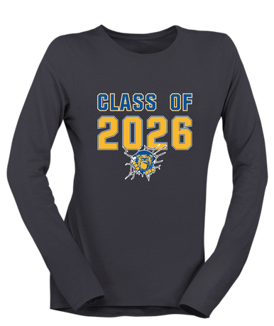 Kingman Bulldogs Class of 2026 Women's LS T-Shirt