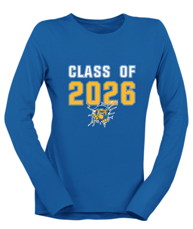 Kingman Bulldogs Class of 2026 Women's Premium LS T-Shirt