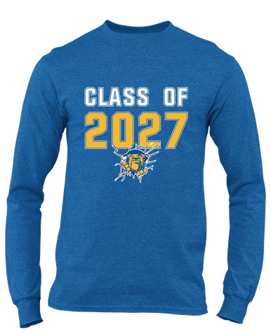 Kingman Bulldogs Class of 2027 Men's Premium LS T-Shirt