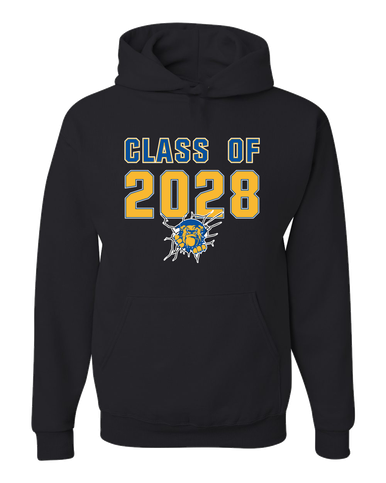 Kingman Bulldogs Class of 2028 Men's Premium Hoodie