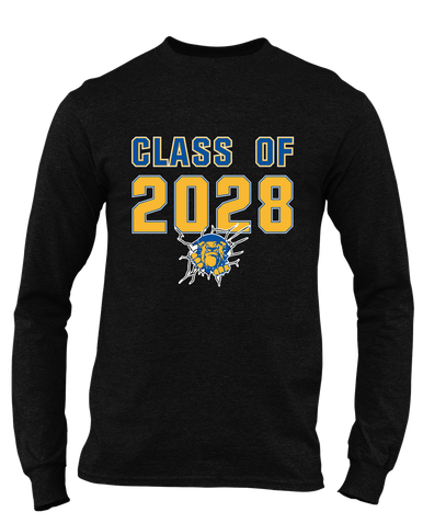 Kingman Bulldogs Class of 2028 Men's Premium LS T-Shirt