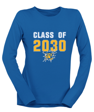 Kingman Bulldogs Class of 2030 Women's LS T-Shirt