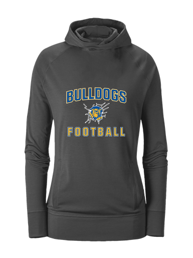 Kingman Bulldogs Football #1 Women's Hoodie