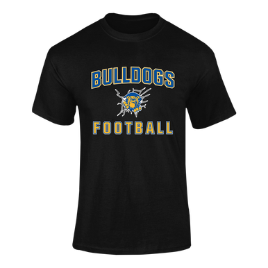 Kingman Bulldogs Football #1 Men's SS T-Shirt