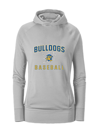 Kingman Bulldogs Baseball #1 Women's Hoodie