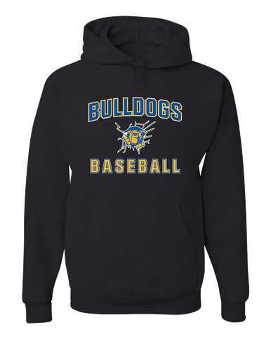 Kingman Bulldogs Baseball #1 Men's Premium Hoodie
