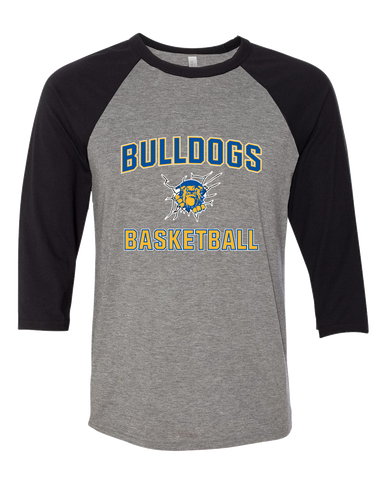Kingman Bulldogs Basketball #1 Men's Baseball T-Shirt