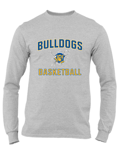 Kingman Bulldogs Basketball #1 Men's Premium LS T-Shirt