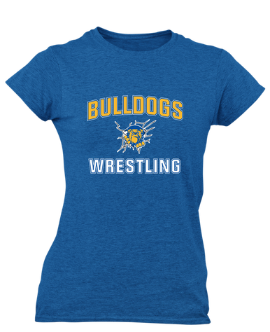 Kingman Bulldogs Wrestling Women's Premium SS T-Shirt
