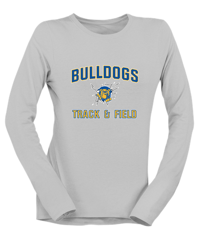 Kingman Bulldogs Track & Field Women's LS T-Shirt