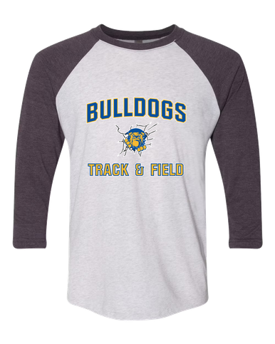 Kingman Bulldogs Track & Field Men's Baseball T-Shirt