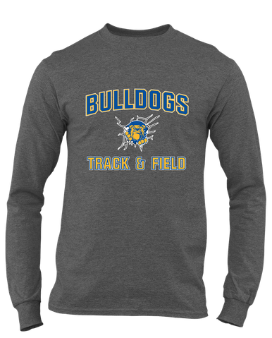 Kingman Bulldogs Track & Field Men's Premium LS T-Shirt