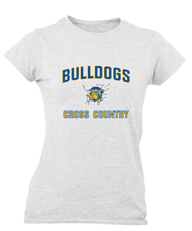 Kingman Bulldogs Cross Country Women's SS T-Shirt