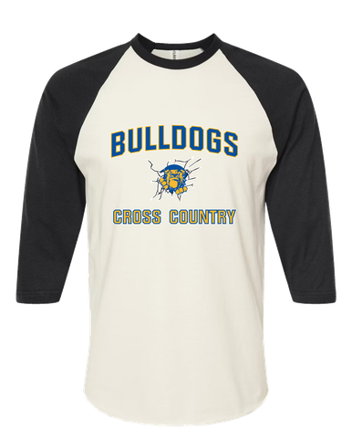 Kingman Bulldogs Cross Country Women's Baseball T-Shirt