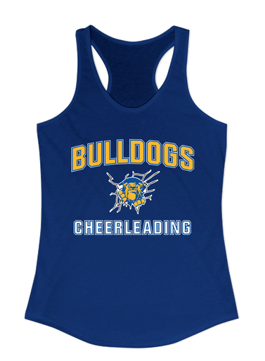 Kingman Bulldogs Cheerleading Women's Tank Top