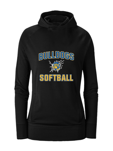 Kingman Bulldogs Softball #1 Women's Hoodie