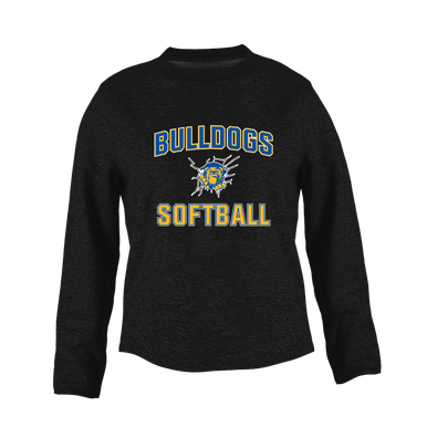 Kingman Bulldogs Softball #1 Women's Sweatshirt