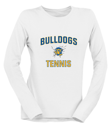 Kingman Bulldogs Tennis Women's Premium LS T-Shirt