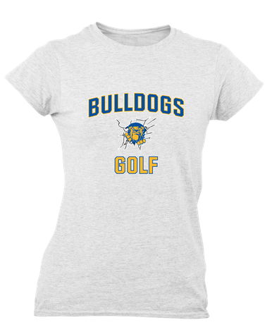Kingman Bulldogs Golf Women's Premium SS T-Shirt