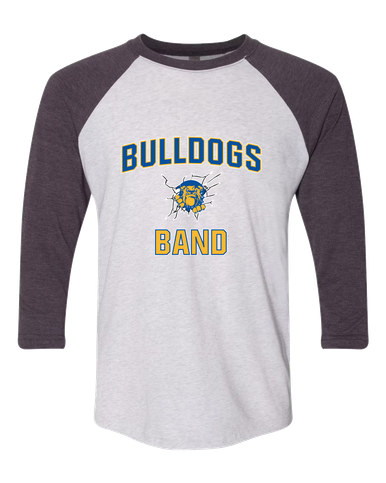 Kingman Bulldogs Band # 1 Men's Baseball T-Shirt