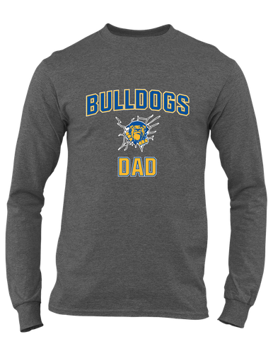 Kingman Bulldogs Dad Men's LS T-Shirt