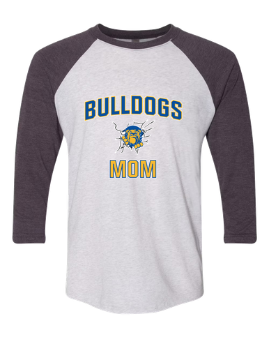 Kingman Bulldogs Mom Women's Baseball T-Shirt