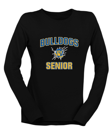 Kingman Bulldogs Senior #1 Women's LS T-Shirt