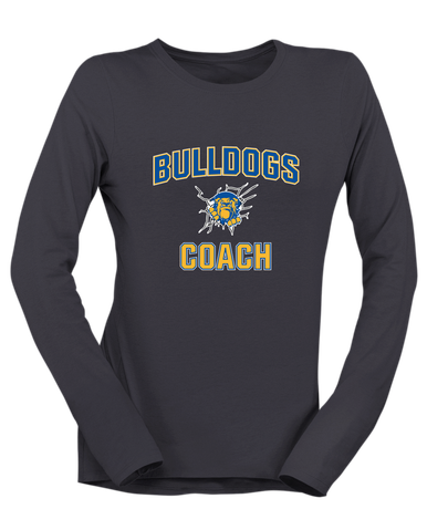 Kingman Bulldogs Coach Women's LS T-Shirt