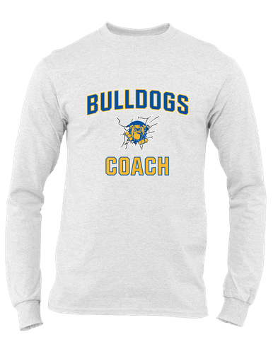 Kingman Bulldogs Coach Men's LS T-Shirt