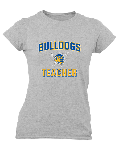 Kingman Bulldogs Teacher Women's Premium SS T-Shirt