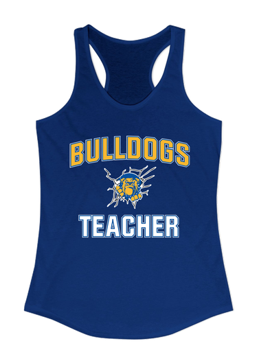 Kingman Bulldogs Teacher Women's Tank Top