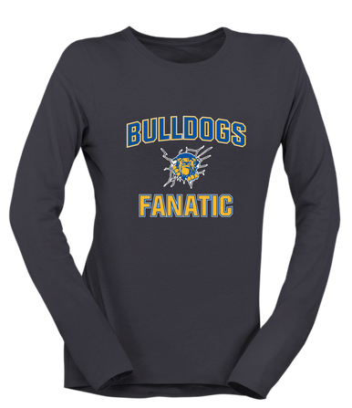 Kingman Bulldogs Fanatic Women's Premium LS T-Shirt