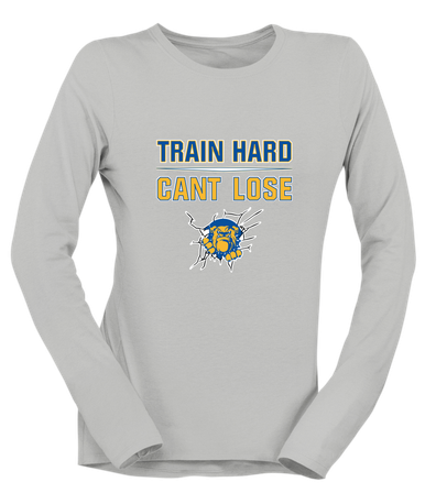 Kingman Bulldogs Train Hard, Can't Lose Women's Premium LS T-Shirt