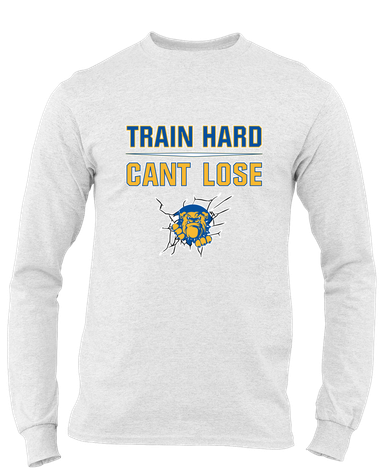Kingman Bulldogs Train Hard, Can't Lose Men's Premium LS T-Shirt