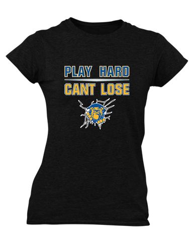 Kingman Bulldogs Play Hard, Can't Lose Women's SS T-Shirt