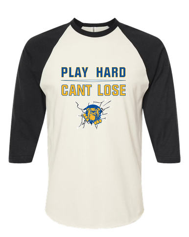 Kingman Bulldogs Play Hard, Can't Lose Women's Baseball T-Shirt